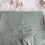 Nike Sage Green High Rise Soft & Stretchy Yoga Biker Shorts Photo 2