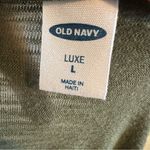 Old Navy  Luxe Green Long Sleeve Shirt size large Photo 1