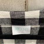 Abound  Gingham V-Neck Linen Blend Top Photo 5