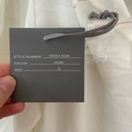 Marled ivory PUFFY SLEEVE BLOUSE size small NEW WITH TAGS White Photo 6