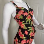 st. john's bay Floral One Piece Swimsuit Size 10. Photo 3