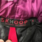 SKHOOP insulated outdoor mini puffer skirt Purple Zip Photo 2