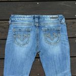 Y2K ReRock for Express Distressed Light Wash Blue Low Photo 3