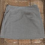 Forever 21  Black White Houndstooth Bodycon Mini Skirt Photo 3