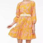 J.Crew Scoop Neck Mini Dress Bird Of Paradise Tropical Floral Size 00 XXS Photo 0