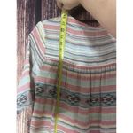 Tasha Polizzi Dress Sz M Colt Tunic Western Shirt Desert Colors Aztec Cotton Size M Photo 7