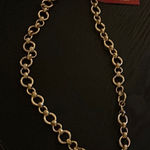 Gold tone necklace by true to form Photo 0
