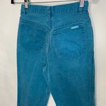 Jordache  Teal Turqoise Blue Vintage High Waist Jeans 27" Waist Photo 6