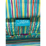 Longaberger Basket Sisters Summer Lovin' Tote Bag Purse Colorful Bright Stylish Photo 2