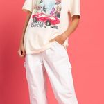Vans x Barbie Retro Limited Edition Oversized Tee NWT Medium Photo 1