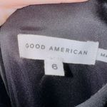 Good American  NWT Women's Luxe Column Jumpsuit in Black001 size 6 plus size 3X Photo 5