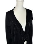Ariat Trenton Cardigan Open Front Waterfall Fringe Large Photo 2
