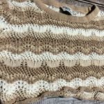 Princess Polly  Tan and Cream Knit Top Photo 3