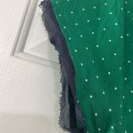 ALLIHOP green and white poka dot dress swim‎ coverup Anthropologie small summer Green Photo 2