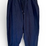 Athleta  Black Cropped Jogger Sweatpants Womens 1X Casual Athleisure Gorpcore Photo 0