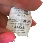 Empyre Removable Strap Neon/Gray/White Striped Ruched Tankini Top Size L Photo 2