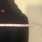 Jantzen Vintage Embroidered Knit Vest Black Floral Button Front Boho 80s 90s S Photo 2