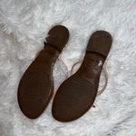 Kate Spade  Bow Mistic Nappa Pale Pink Thong Sandal size 8 Flip Flop Photo 4