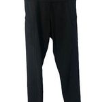 Boutique Black Full 7/8 Length Pocket Front Athletic Workout Leggings M Size M Photo 0