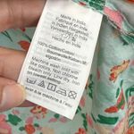 J.Crew  Womens XXS Floral Print Maxi Dress Long Sleeve Tassel Tie Neck‎ Photo 7