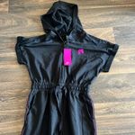 Smash + Tess Barbie THE LIVE BIG HOODIE ROMPER IN MIDNIGHT BLACK Photo 1