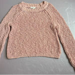 Aeropostale  Women's Pink Knit Pullover Sweater Size S Long‎ Sleeve Photo 0