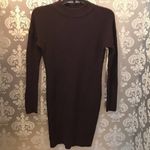 Kaisely Dark Purple Knit Medium Dress Photo 70