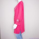 La Blanca pointelle cotton pink tunic, coverup size M Photo 15