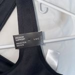 Adidas NWT  Bra Training Medium Support Women's Aeroready Large A-C Black NEW Photo 1