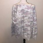 Old Navy Women's Crew Neck Sweatshirt Light Colored Camo Photo 6