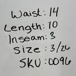 Celebrity Pink  Denim Shorts Distressed Cuffed Blue 3 26 Womens Photo 5