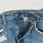 joe's jeans  Easy Fit Crop Jeans Distressed Raw Hem Denim Cropped Deedi Size 28 Photo 3
