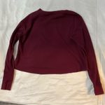 PINK - Victoria's Secret PINK Victoria Secret Long Sleeve Crewneck Cropped Thermal Boxy T-Shirt Casual Photo 6