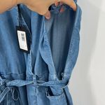 Paige Bettina Romper in Wind Wave Wash XL Photo 7