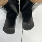 Chloé READ CHLOE SZ 6 ? Leather Sock Bootie Stretch Heel Black Ankle Heel Boots Italy Photo 9