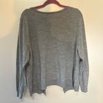 Lane Bryant Heather Gray cardigan Accent beaded front Photo 1