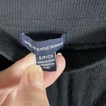 American Eagle  Outfitters Knit Black Maxi Skirt Women‎ Small Lined Raw Edge Photo 4