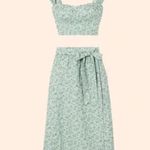 Reformation 1HR SALE ⚡ Clyde Linen Two Piece (Agave) Photo 1