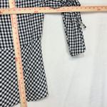 Ann Taylor Loft S Gingham Plaid Tied Bell Sleeve Top Picnic Cottage Prairie Cute Photo 6