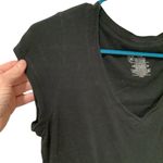 No Boundaries  Women’s Black Short Cap Sleeve Tee. Size L Photo 4