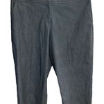 Cato ‎ Woman Capri Denim Pants Inseam 19.5 Size 20W Gray Photo 0