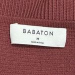 Babaton  Sculpt Knit Mini Skirt Sundried Red Women’s Medium Photo 1