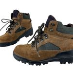 Timberland Vtg 90s Chunky Gorpcore Outdoor Boots Sz 38 Lace Up Goretex Photo 1