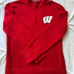 Red Wisconsin Badger Women Quarter Zip Photo 0