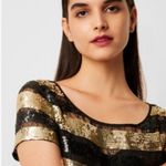 French Connection NWT   Anni Sequin T-Shirt Dress Photo 6