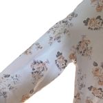 Gibson  look floral long sleeve hoodie small NEW Photo 1