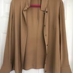 Akris  Taupe Button Up Photo 0