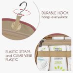 NWT Chandelli Pink Travel Makeup/Toiletry Hanging Bag Water Resistant Photo 5