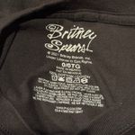 Boutique NWOT Britney Spears Vintage Style Long Sleeve Graphic Tee T Shirt Unisex L Black Photo 5