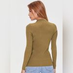 Forever 21 Bronze Cardigan Sweater And Cropped Cami Set Size Medium Photo 2